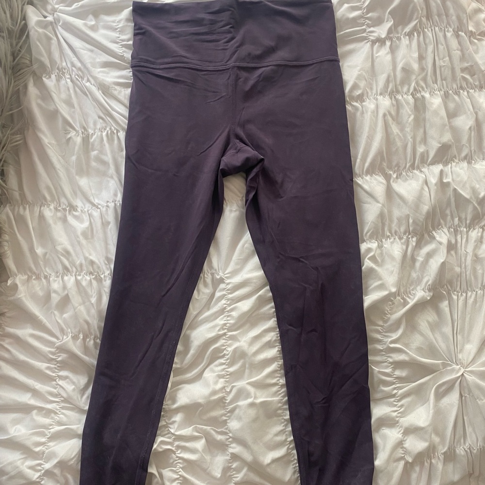 Athleta purple crop leggings